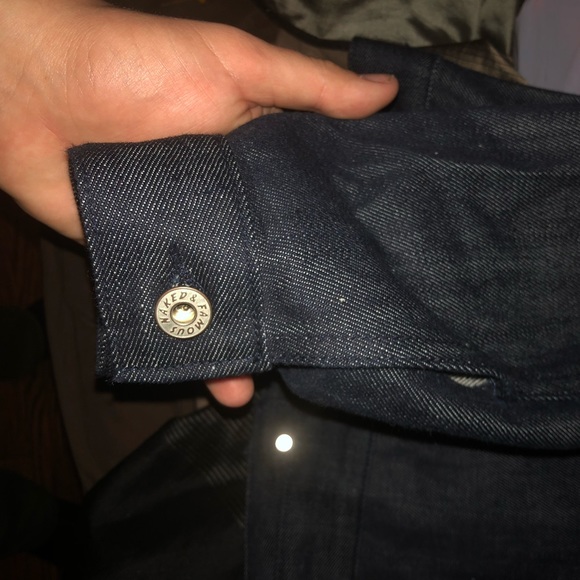 Naked & Famous Small Denim Blue Jacket - Picture 6 of 8